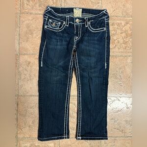 Crop capris jeans